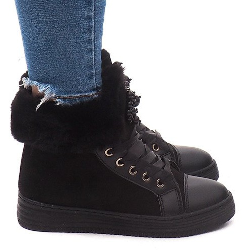 Scarpe da ginnastica calde KB-045 nere nero