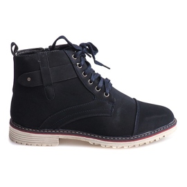 Scarpe Stringate Alte Riscaldate M589 Granat blu navy