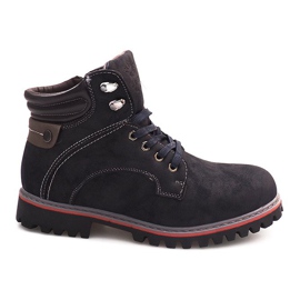Stivali caldi A177-17 Blu navy