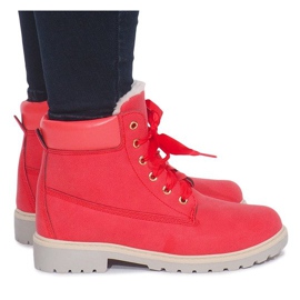 Trapper Timberki coibentato TL0127-4 Rosso