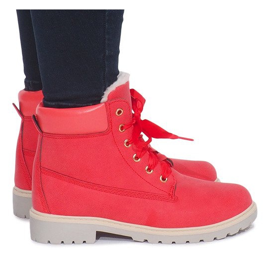 Trapper Timberki coibentato TL0127-4 Rosso