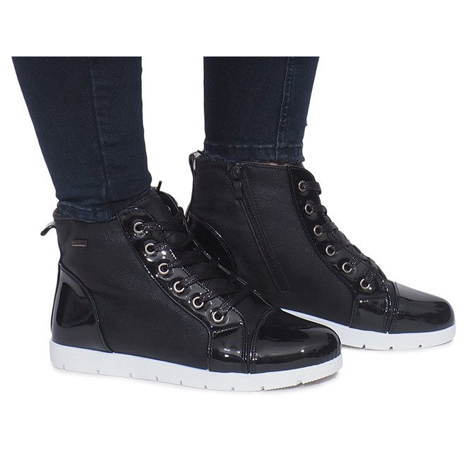 Sneakers calde VT-66 Nere nero