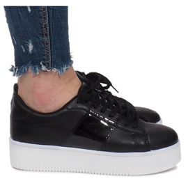 Sneakers nere sulla piattaforma Livet De Lux nero