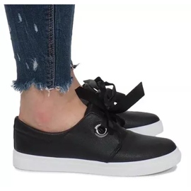 Sneakers Nere con Fiocchi Lou nero