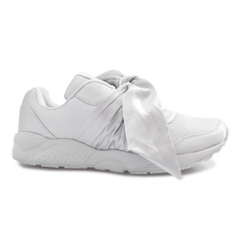 Sneakers sportive grigie con fiocchi Laure grigio