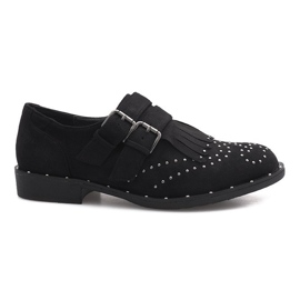 Scarpe borchiate nere di Rachel nero