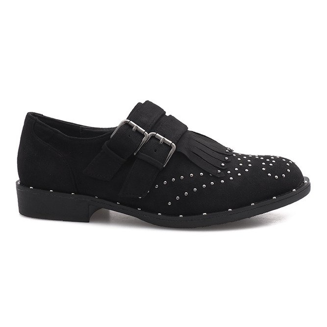 Scarpe borchiate nere di Rachel nero