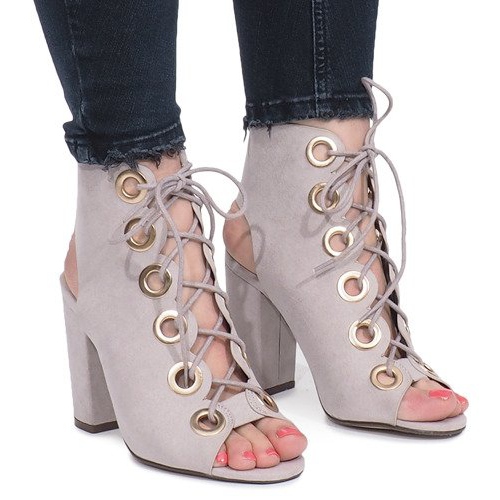 Stivali Sylviane grigi grigio