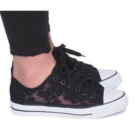 Sneakers traforate Impress nere nero