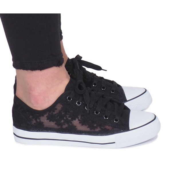 Sneakers traforate Impress nere nero