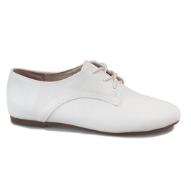 Scarpe Jazz Stringate da Donna HH-25 Bianche bianco