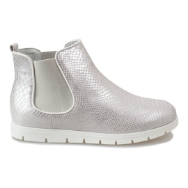 Stivali sportivi argento 1602 grigio