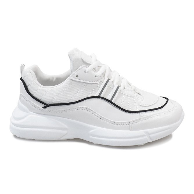 Scarpe sportive bianche alla moda LI-4002 bianca