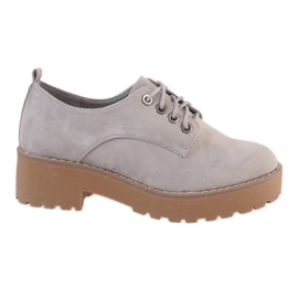 Scarpe col tacco alto grigie LL183 grigio