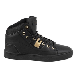 Sneakers alte nere da uomo SM1486-001 nero
