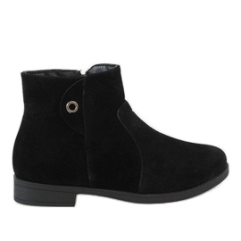 Kayla Shoes 885 stivali neri isolati nero