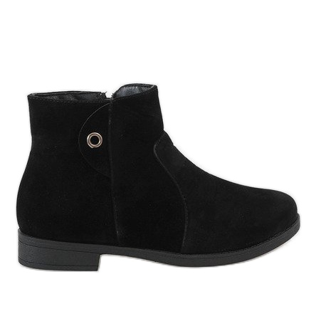 Kayla Shoes 885 stivali neri isolati nero