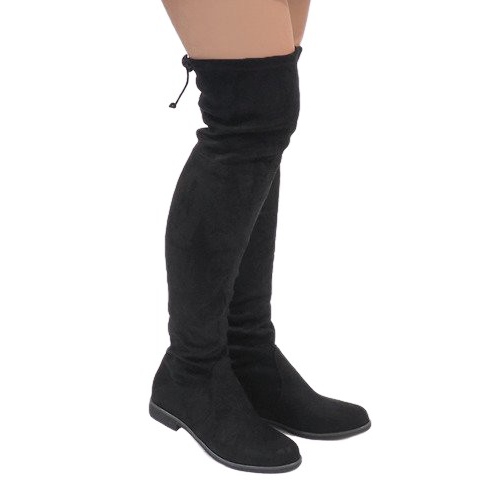 Erynn Stivali A26 in camoscio nero