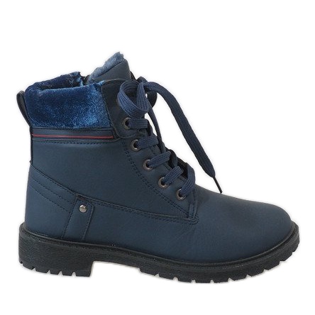 Stivali isolanti blu navy da donna NR06-2