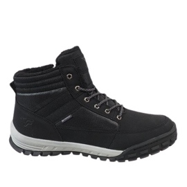 Stivali da neve isolati neri T-1853 nero