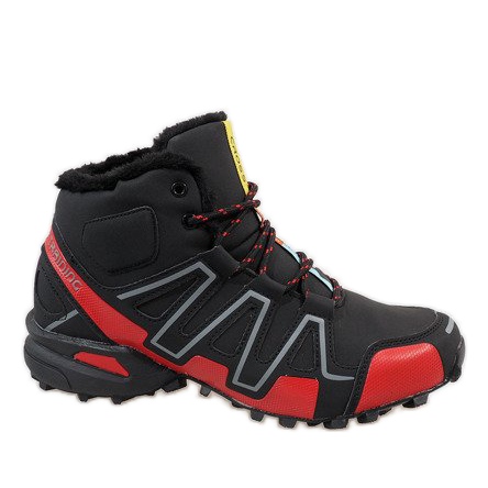 Stivali da neve isolati neri BN8810 nero