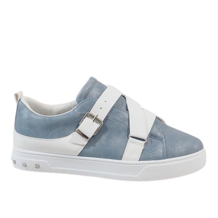 Sneakers blu con fibbia MB1968