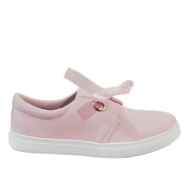 Sneakers rosa con fiocco 3057-4