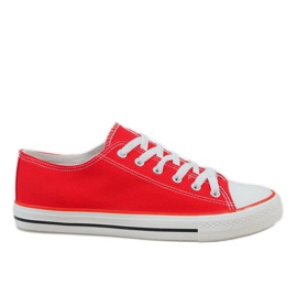 Sneakers classiche da uomo rosse X-215 rosso