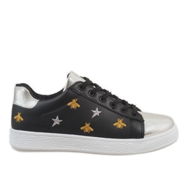 Sneaker ape nere T5030-1 nero