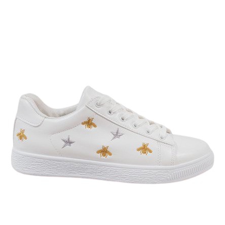 Sneaker ape bianche T5030-2 bianca