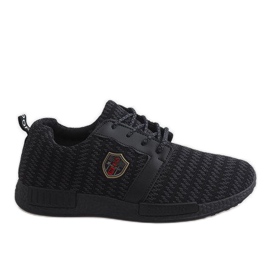 Scarpe sportive nere di Adamo nero