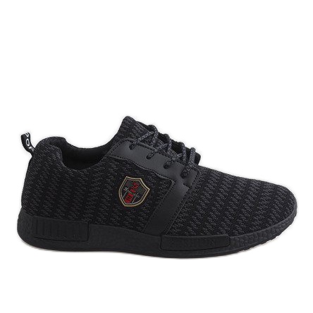 Scarpe sportive nere di Adamo nero
