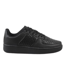 Scarpe sportive nere Air Force nero