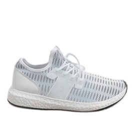 Scarpe sportive da uomo bianche S33 bianco