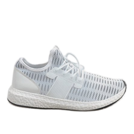 Scarpe sportive da uomo bianche S33 bianca