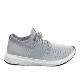 Scarpe sportive da uomo grigie S33 grigio
