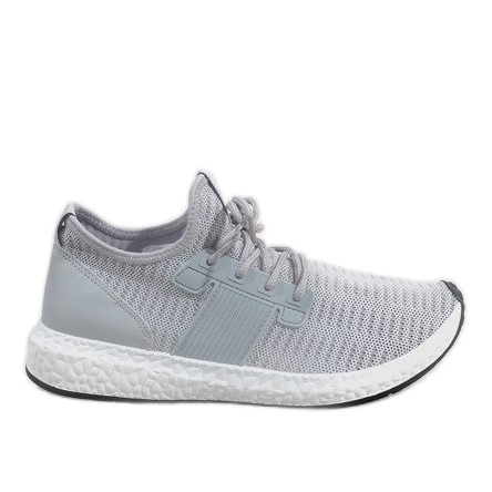 Scarpe sportive da uomo grigie S33 grigio