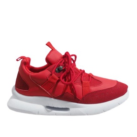 Scarpe sportive rosse alla moda R-375 rosso