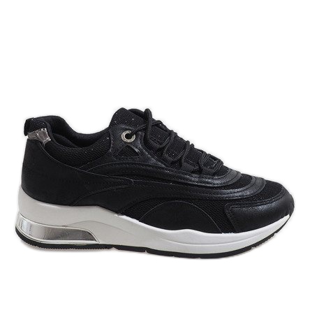 Scarpe sportive alla moda nere LL1718 nero