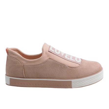 Sneakers slip-on X-9707 rosa