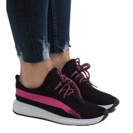 Scarpe sportive nere 6751-Y nero