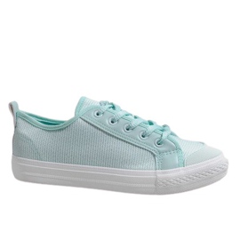 Sneakers blu glitterate BOK-1138