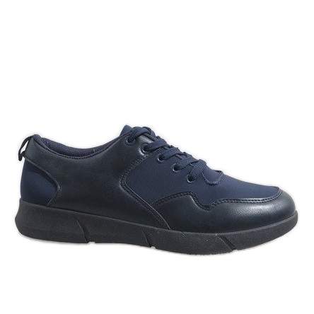 Sneakers uomo blu navy A-58