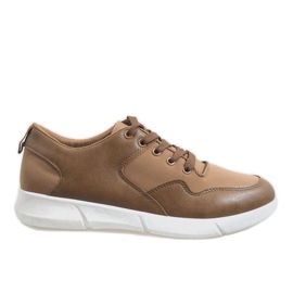 Sneakers uomo marrone A-58