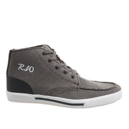 Scarpe alte eleganti marroni F10455 marrone