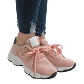 E-102 scarpe sportive rosa