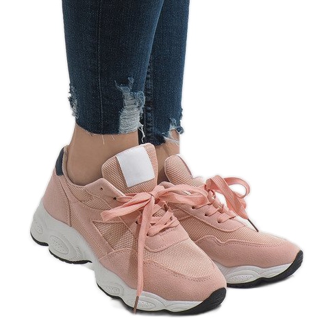 E-102 scarpe sportive rosa