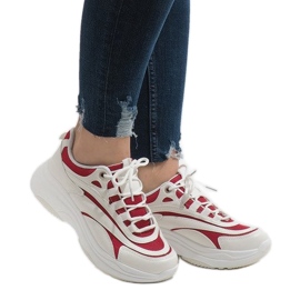 Scarpe sportive bianche alla moda BO-15 bianca