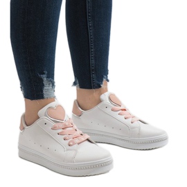 Sneakers bianche H99-36 bianca