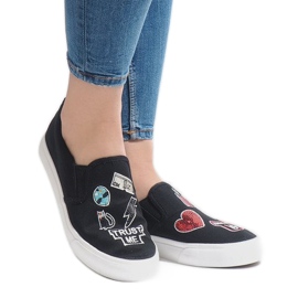 Sneakers slip-on NB102P nere nero
